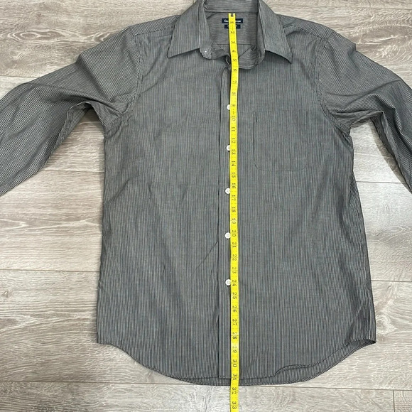 NWOT Croft & Barrow Broadcloth Classic Fit Point Collar Dress Shirt 15.5 34-35 - Picture 7 of 15